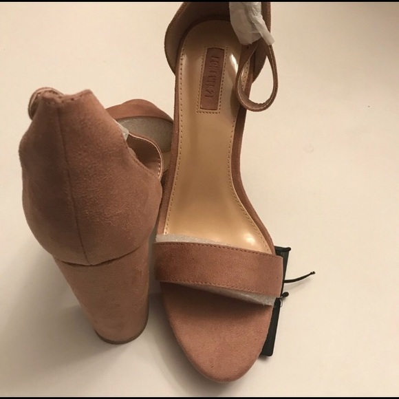 New Open Toe Mauve chunky - Picture 6 of 7